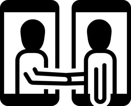 solid icon for conclude vector