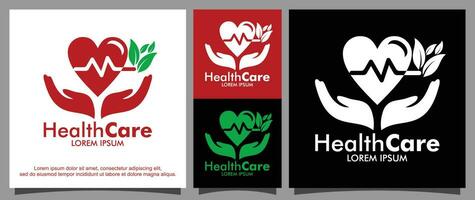 Logo for health services template vector