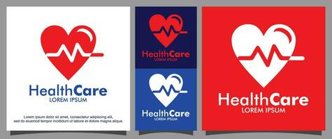 Logo for health services template vector