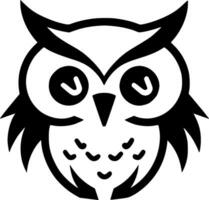 Owl - High Quality Vector Logo - Vector illustration ideal for T-shirt graphic