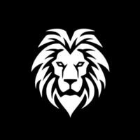 Lion - Minimalist and Flat Logo - Vector illustration