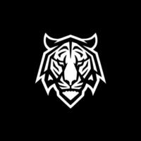 Tiger - Minimalist and Flat Logo - Vector illustration