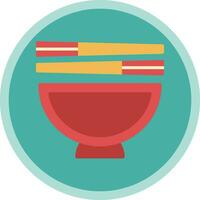 Chopsticks Vector Icon Design