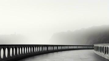 antiguo Roca puente en minimalista negro y blanco antecedentes con vacío espacio para texto foto