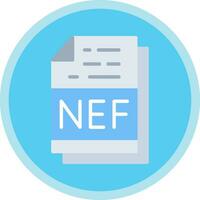 nef vector icono diseño