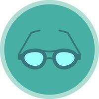 Goggles Vector Icon Design