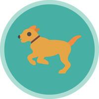 diseño de icono de vector de perro