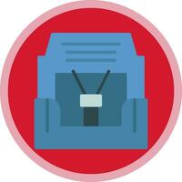 Car seat Vector Icon Design