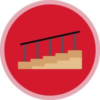 diseño de icono de vector de escaleras