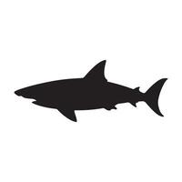 shark silhouette Vector