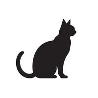 cat silhouette Vector