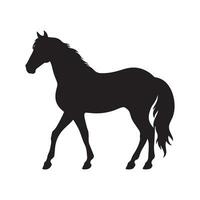 horse silhouette Vector