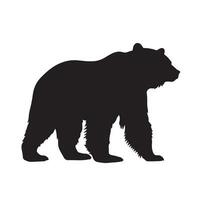 Bear Silhouette Vector