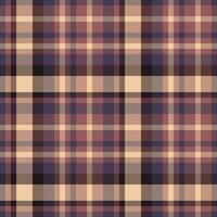 Tartan plaid background of vector seamless check with a textile pattern fabric texture.