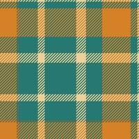 Tartan scotland seamless plaid pattern vector. Retro background fabric. Vintage check color square geometric texture. vector