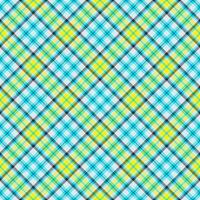 Plaid seamless pattern. Vector background of textile ornament. Flat fabric design.