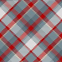 Seamless pattern of scottish tartan plaid. Repeatable background with check fabric texture. Vector backdrop striped textile print.