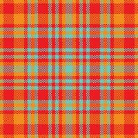 Tartan plaid pattern seamless. Print fabric texture. Check vector background.