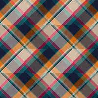 Seamless pattern of scottish tartan plaid. Repeatable background with check fabric texture. Vector backdrop striped textile print.