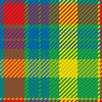 Seamless pattern of scottish tartan plaid. Repeatable background with check fabric texture. Vector backdrop striped textile print.