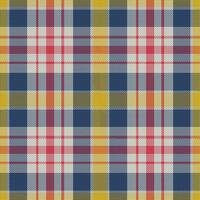 Plaid pattern seamless. Check fabric texture. Stripe square background. Vector textile design.