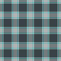 Seamless pattern texture of check textile fabric with a tartan plaid background vector. vector