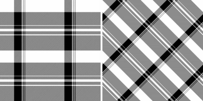 textil textura sin costura de modelo antecedentes tartán con un tela tartán cheque vector. vector