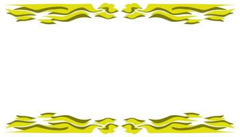 Abstract background illustration with yellow frame. Perfect for magazine background, poster, website, book cover vector
