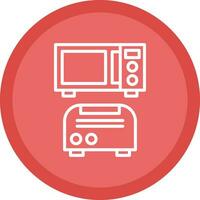 Kitchen appliance Vector Icon Design