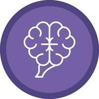 Human brain Vector Icon Design