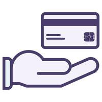 vector illustration of credit card icon