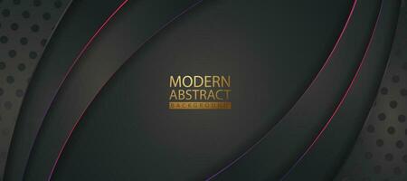 Modern abstract background with lines shape and shadow effect vector