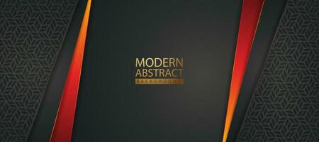 Modern abstract background with lines shape and shadow effect vector