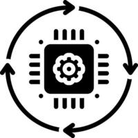 solid icon for transform vector