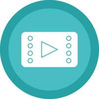 Video player Vector Icon Design