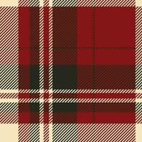 vector de patrón de cuadros sin costuras de tartán escocia. tela de fondo retro. textura geométrica cuadrada de color de verificación vintage.