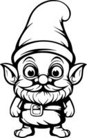 Cute Gnome Vector Illustration