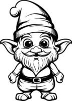 Cute Gnome Vector Illustration