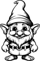 Cute Gnome Vector Illustration