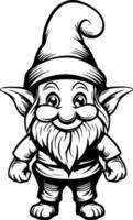 Cute Gnome Vector Illustration