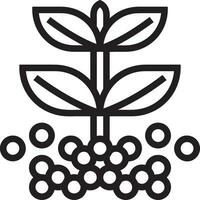 Growth business icon symbol vector image. Illustration of the progress outline infographic strategy  development design image