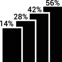 Growth business icon symbol vector image. Illustration of the progress outline infographic strategy  development design image