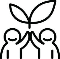 Growth business icon symbol vector image. Illustration of the progress outline infographic strategy  development design image