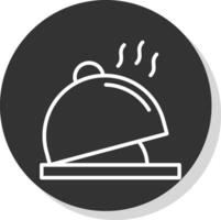 caliente comida vector icono diseño
