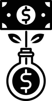 Growth business icon symbol vector image. Illustration of the progress outline infographic strategy  development design image