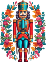 Nutcracker Clip Art with AI Generative png