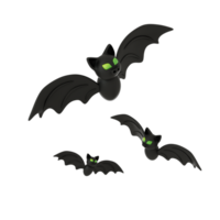 Halloween une bouquet chauve souris png