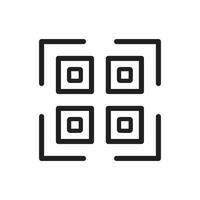 Qr Code Icon Illustrations Vector Graphics