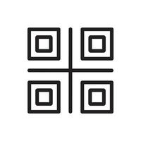 qr código icono ilustraciones vector gráficos