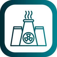 Nuclear energy Vector Icon Design